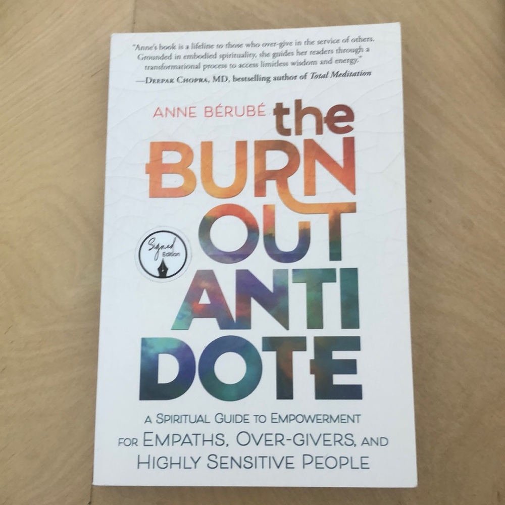 🌟3/$10 book bundles🌟 Signed The Burnout Antidote Book